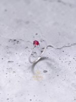 Ruby Ring – 925 Sterling Silver