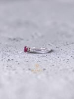 Ruby Ring – 925 Sterling Silver - Image 3
