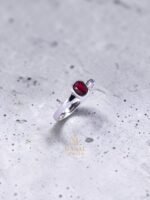 Ruby Ring – 925 Sterling Silver-2