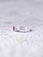 Ruby Ring – 925 Sterling Silver-2 - Image 3