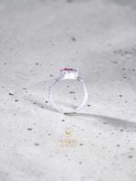 Pink Tourmaline Ring – 925 Sterling Silver - Image 4