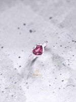 Pink Tourmaline Ring – 925 Sterling Silver - Image 2